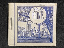 Folleto de casa nueva de Nueva York 4 fotos instantáneas antiguas