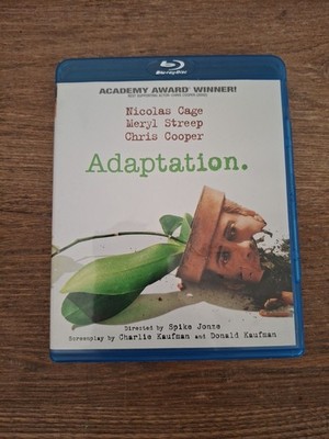 Adaptation    (Blu-ray Disc, 2012)   Nicolas Cage & Meryl Streep