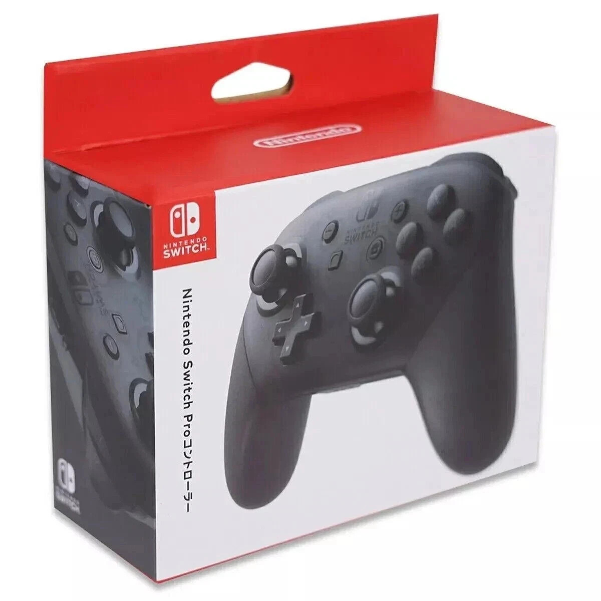 Switch Pro Controller Nintendo Wireless Full Black Function NFC US