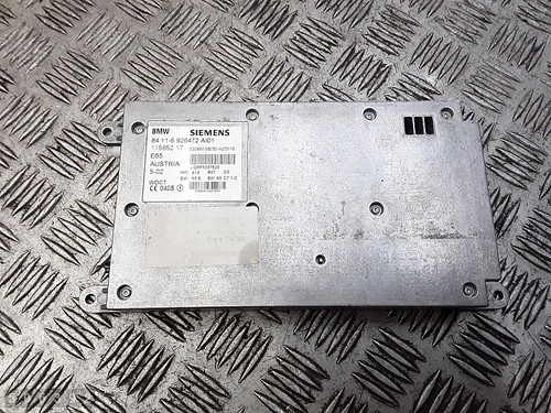 BMW 7ER E65 Bj 2004 Steuergerät Telefonsteuergerät/Modul 84116926472