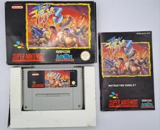 Final Fight 3 SNES Super Nintendo IMBALLO ORIGINALE CIB PAL modulo istruzioni