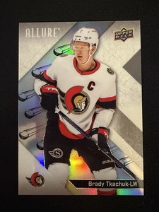 Brady Tkachuk 2024-25 Upper Deck Allure Flying Puck #78 - Ottawa Senators SP