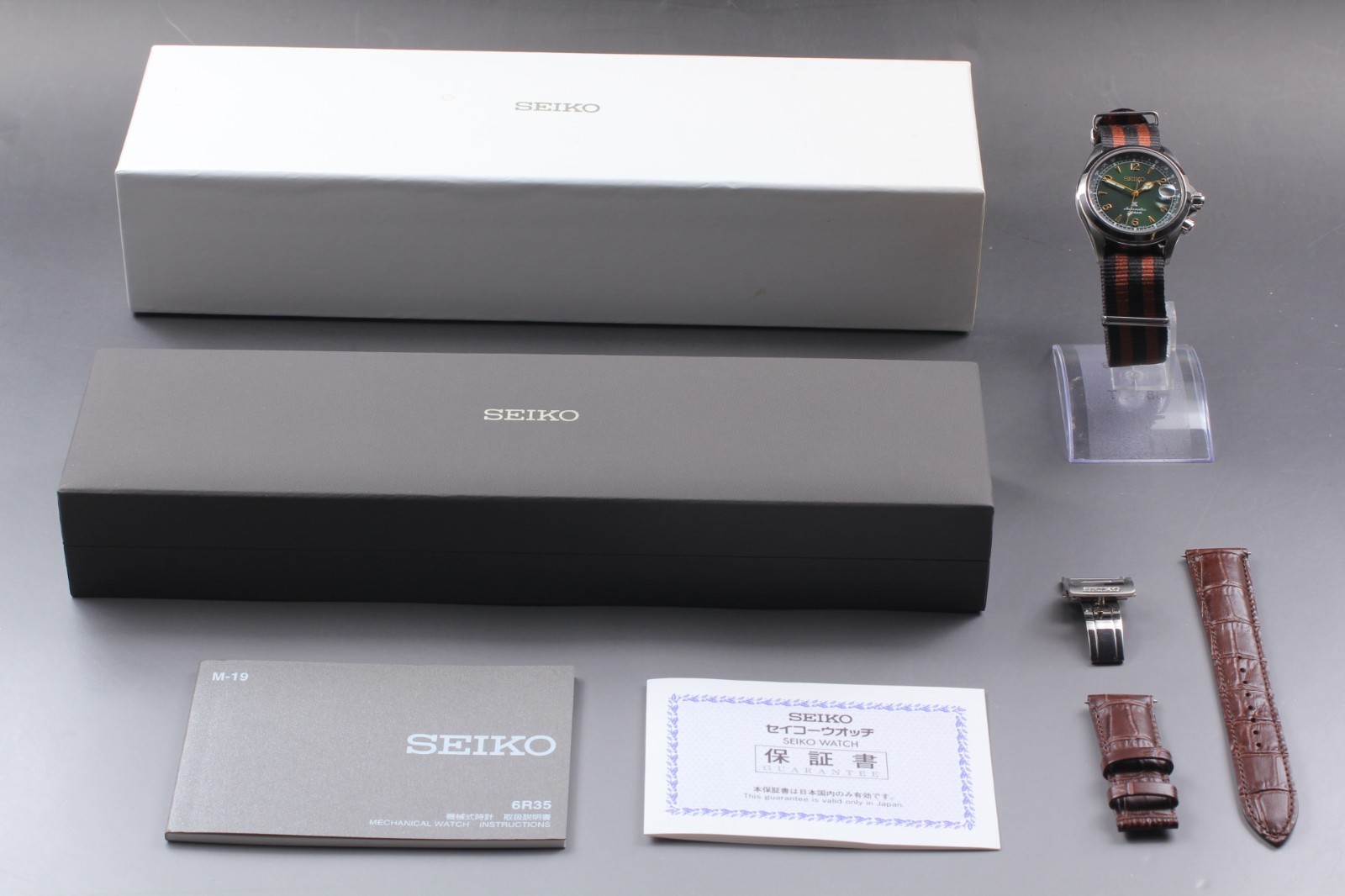 【MINT in Box】 SEIKO Alpinist SBDC091 6R35-00E0 Green Dial Automatic Men’s JAPAN image 2