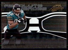 2006 Absolute Memorabilia Heroes Gold /100 #AH-9 Jimmy Smith Jaguars