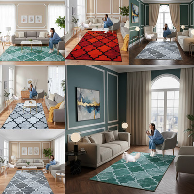 Antirutsch Vorleger Extra Groß Waschbar Teppich Wohnzimmer Schlafzimmer Teppich Fußmatte
