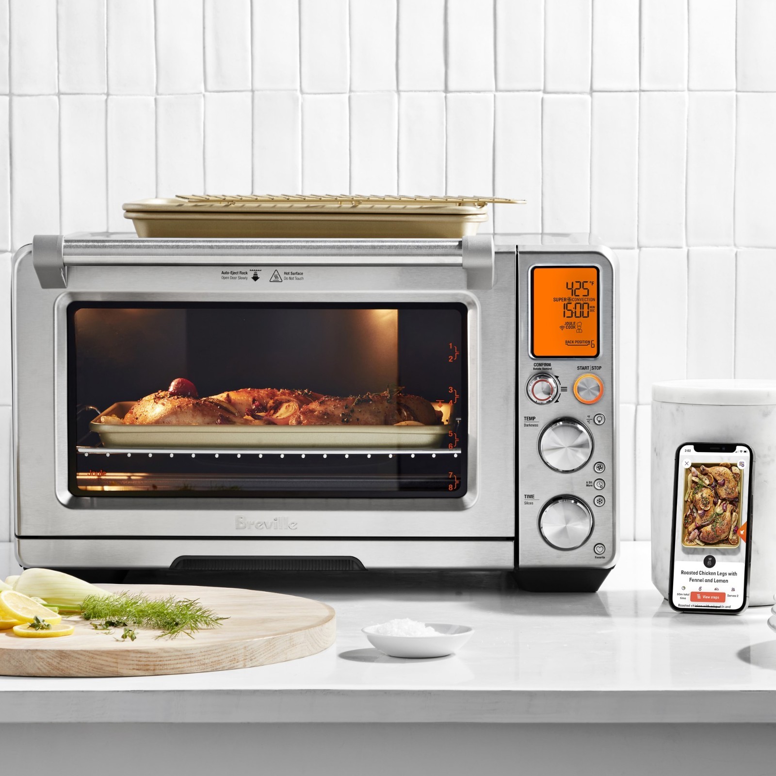 Air Fryer Pro Countertop Oven, Stainless