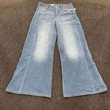 PILCRO By Anthropologie The Adi Knit Flare Jeans Women's Size 28