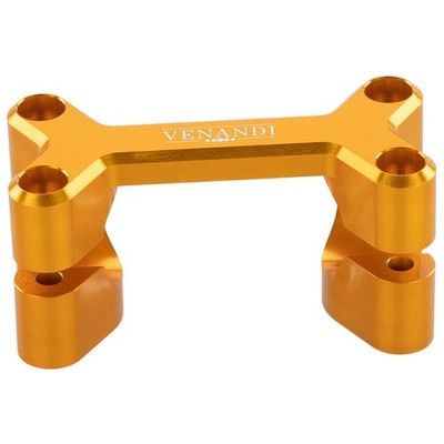 CNC Lenkerklemme Venandi Dogbone goldfarbig für Simson S50/S51 Moped S51/S51 M53