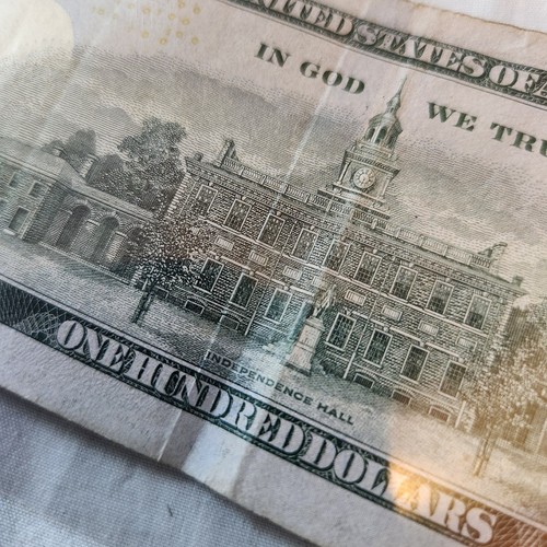 2009 A 100 $ Dollar Federal Reserve Schein San Francisco Fancy Serial #00002216 - Bild 7 von 11