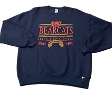 Vintage 90s Russell Athletic Sweatshirt Made In USA Mens XL Blue Bearcats