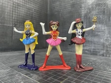 Magic Angel Mars ANIME Chap Mei Sailor Moon KO 3.5 PVC 1995 Figure Lot Vintage
