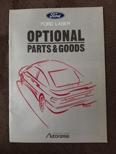 Rare: Ford Laser 1989/04 Edition Optional Parts Catalog