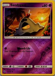 Sandygast 61/147 Burning Shadows Reverse Holo Common Pokemon TCG