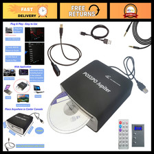 Portable USB CD Player for Car, External DVD Player, Plug Play, AUX, Anti-Skip