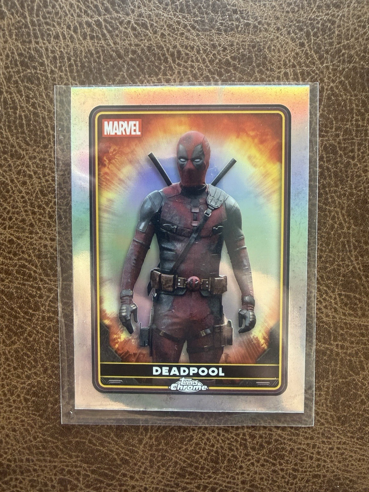 2025 Topps Chrome Deadpool Characters Prism Refractor #21