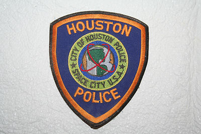 Houston Texas Police Department Embroidered Shoulder Patch Excellent | eBay