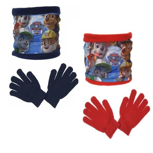 Jungen PH4241 Paw Patrol Set Handschuhe und Schlauchschal für 3-8 Jahre - Afbeelding 1 van 3