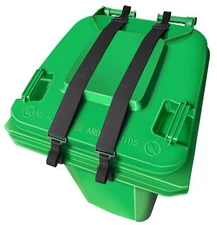 2 Pcs Adjustable Double Claw Trash Can Lock Straps to Prevent Raccoons Dogs