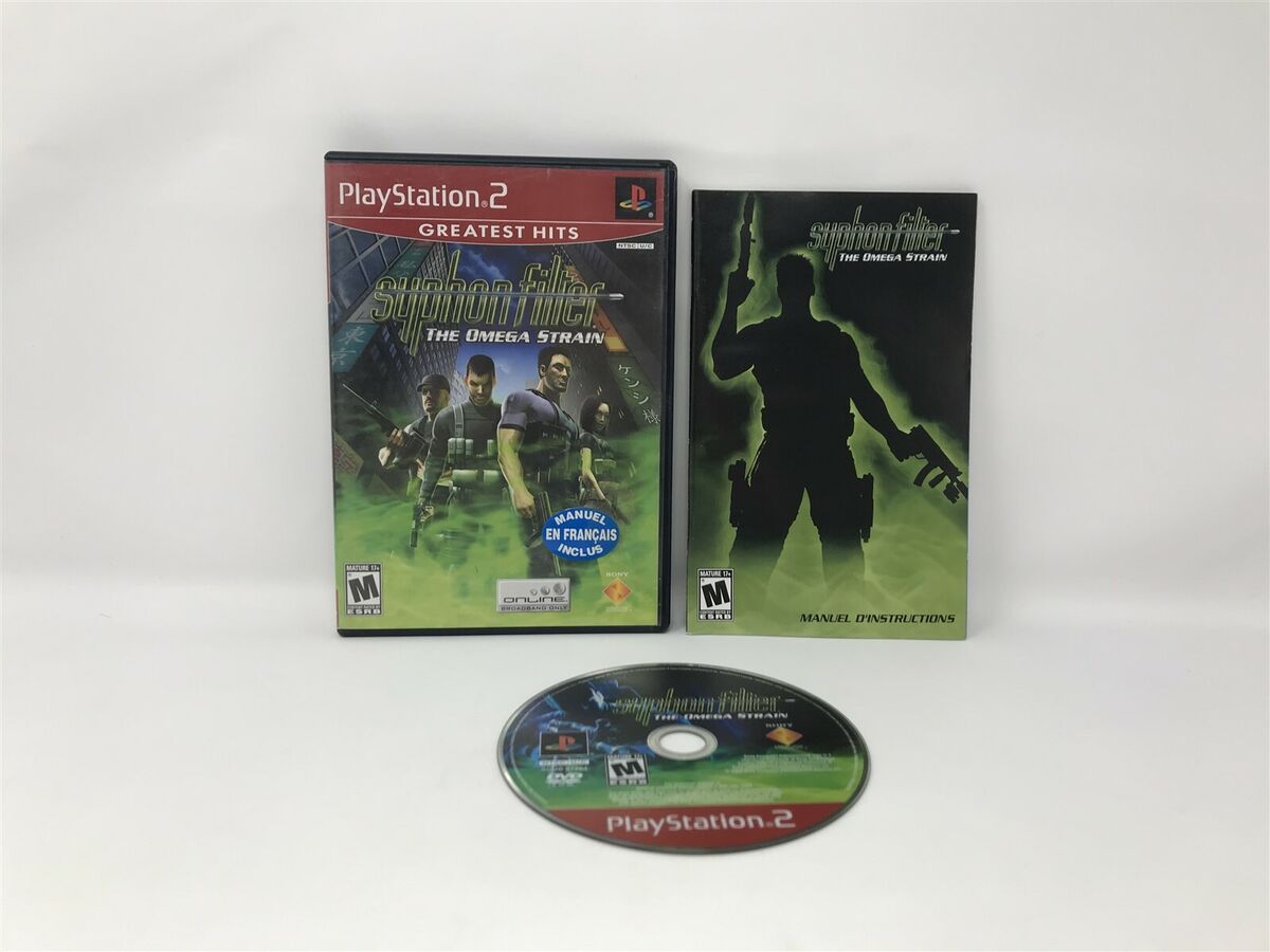 Syphon Filter: The Omega Strain GH - Sony Playstation 2 PS2 Complete in box  CIB