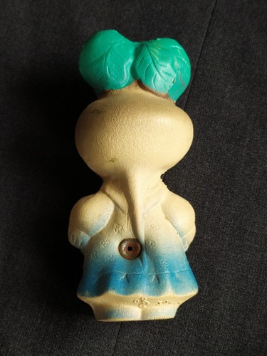 Vintage soviet rubber toy Girl Radish USSR - Picture 7 of 10