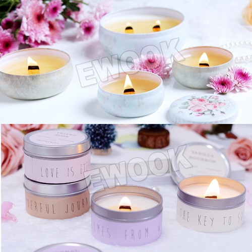 50X Wooden Candle Wicks Core Supplies With Sustainer DIY Soap Making for Party - Picture 10 of 10