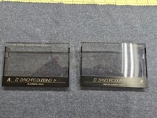 JVC TD-W95 Double Cassette Tape Deck Part - A Deck  B Deck Clear Holder Covers