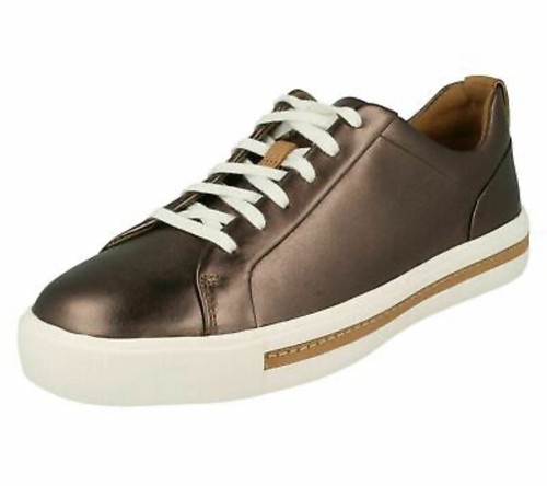 Clarks Dames Un Maui Band D white leather