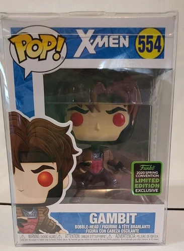 Funko Pop! Marvel - Gambit - 2020 Spring Convention protective case included