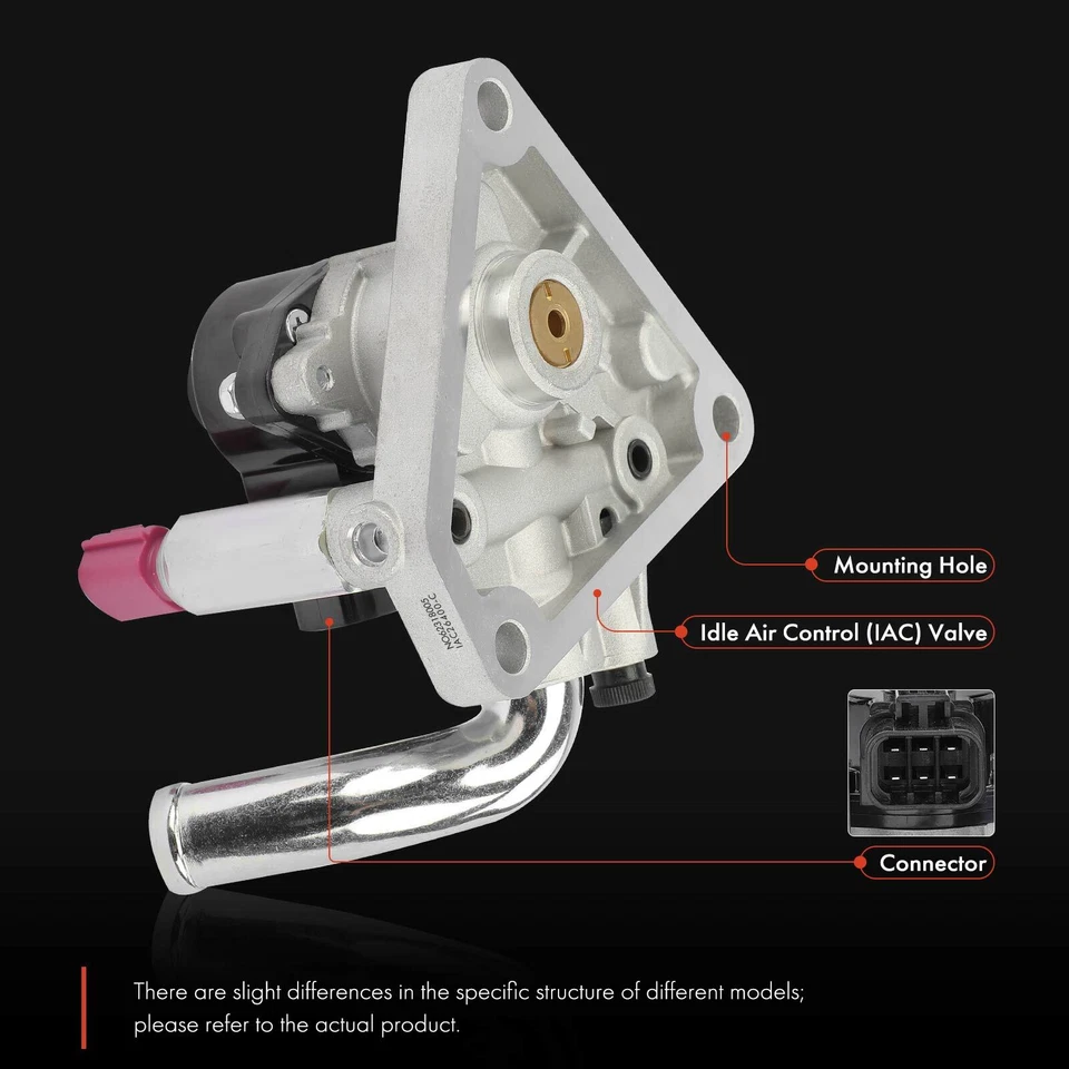 Válvula de control de aire de ralentí para Nissan Máxima 1995-1998 INFINITI I30 96-98 V6 3,0 L Foto 3 de 4