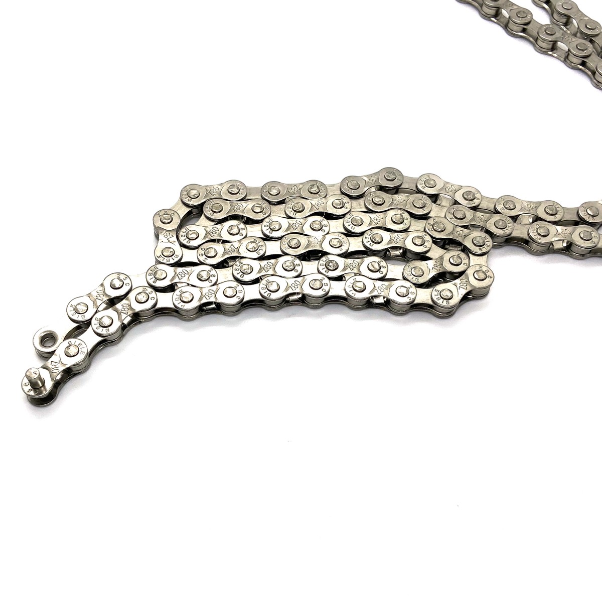 Catena Per Bicicletta 6/7/8 Velocità 1/2 X 3/32 Pollici 116 Maglie - Foto 9