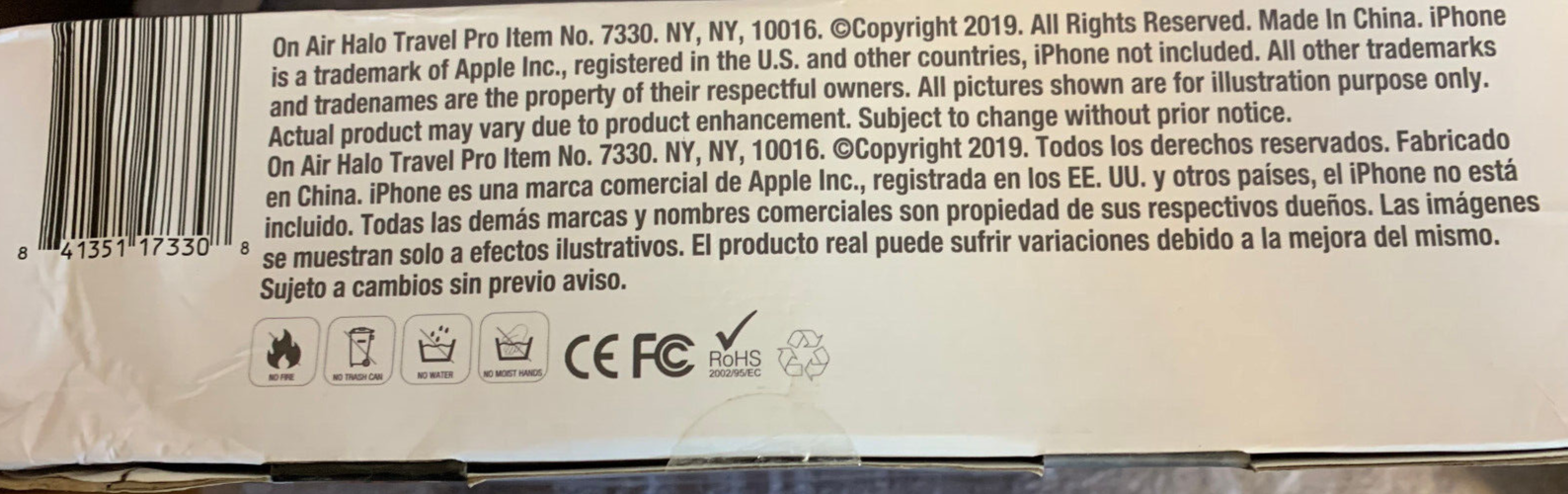 Tzumi On Air Halo Travel Pro 10" LED Ring Light, Vlogging Series