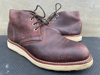 Red Wing 3141 Brown Leather Classic Chukka Boot MENS SZ 7 EU 39 Men main image 3