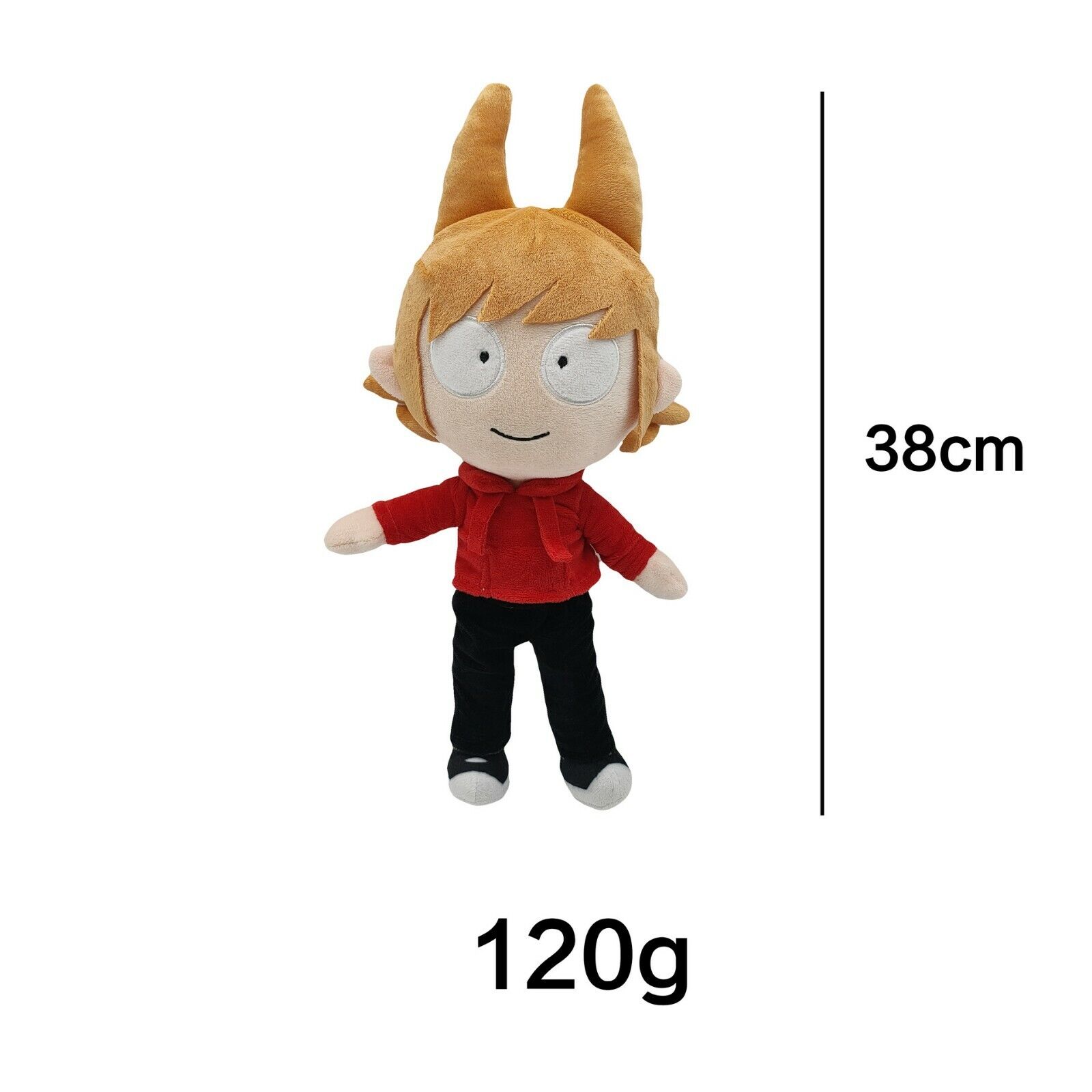 Eddsworld Cartoon Pelúcia Boneca Edd Tord Matt Tom Recheado Kids Toy Gift