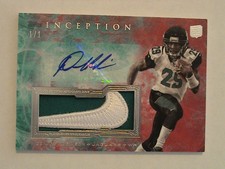 2013 Inception Denard Robinson Jacksonville Jaguars Michigan NIKE Patch Auto 1/1