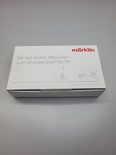 Marklin Z Scale 1859-1999 140 Year Marklin Box Car, With Marklin Pin - Picture 12 of 12