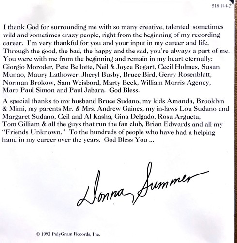 Donna Summer 2xCD The Donna Summer Anthology - Picture 2 of 5