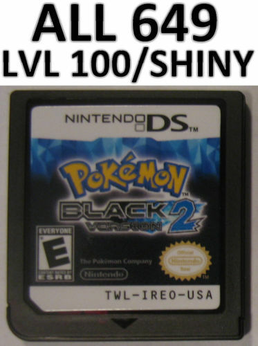 Pokemon Black 2 & White 2 - National Pokedex Complete (ALL 649