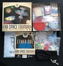 Far Space Foundry (Board Game, 2015) Sci-Fi Bias Aliens Strategy