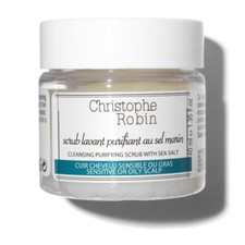 Christophe Robin Cleansing Purifying Scrub with Sea Salt 40ml/1.35 oz new