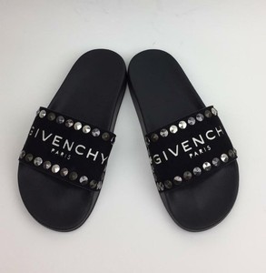 studded slide sandals