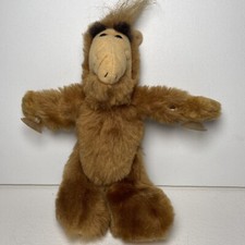 Vintage 1988 Coleco 7.5 Alf Alien Life Form Suction Hang Stuffed Toy Plush