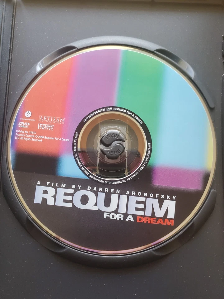Requiem for a Dream DVD Director's Cut 2001 Artisan - Image 3 of 4