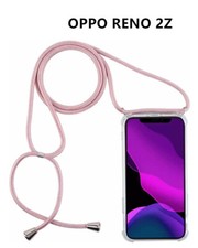 Cover Custodia con Cordino Collana Tracolla Laccio per OPPO RENO 2Z