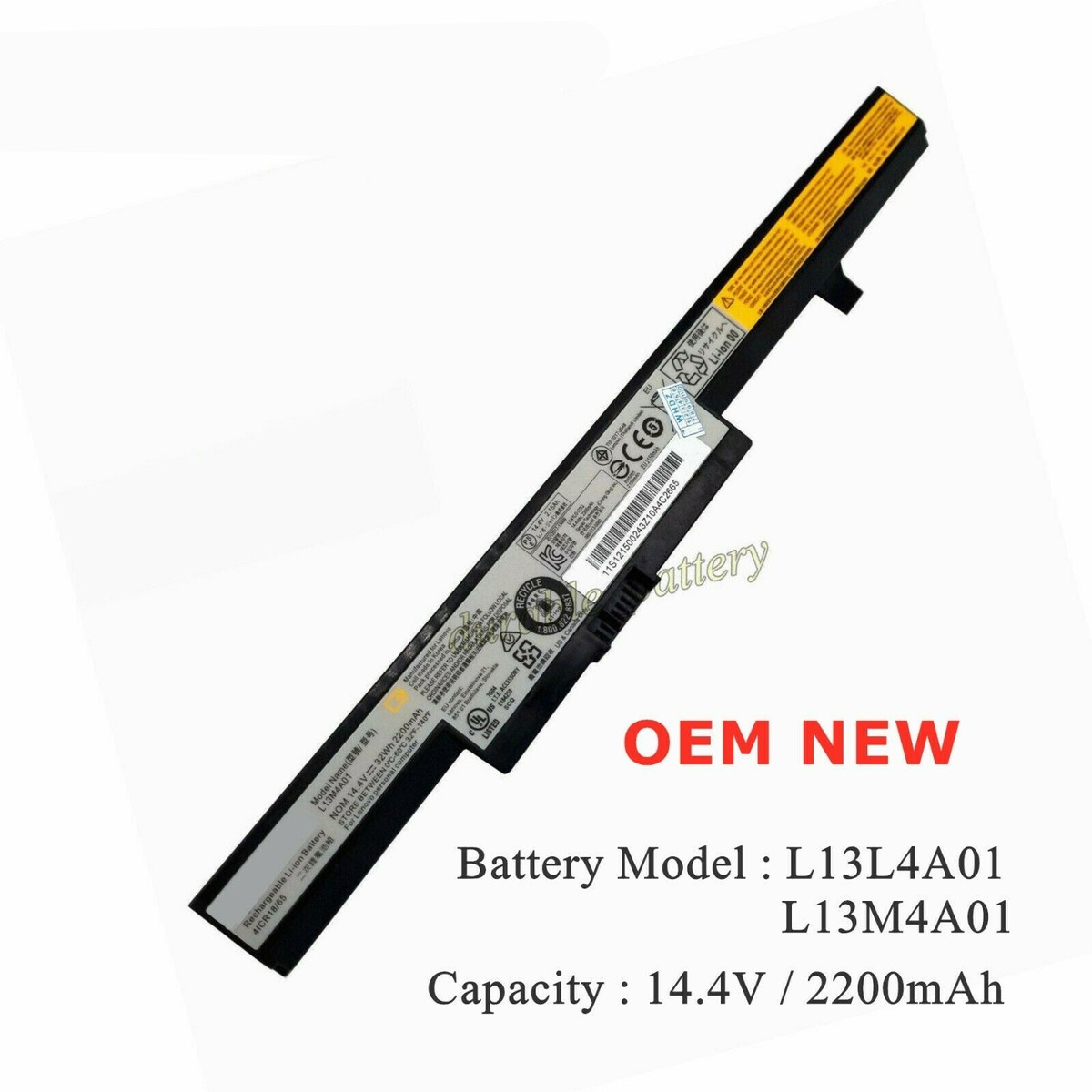 New Battery For Lenovo N40 N50 B40 B40-30 B40-70 B50 B50-45 B50-70