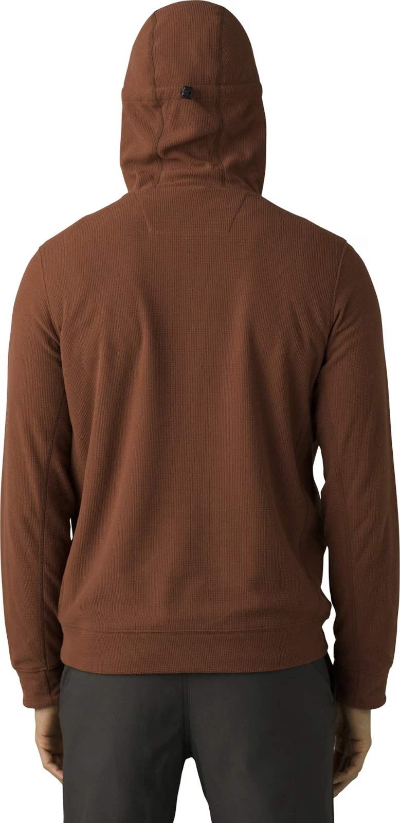 New Mens Small Prana Coldstream Hoodie NWT Manzanita Brown Zip Pocket Polartec