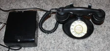 Bell System ( Mountain Bell)  Rotary Desk Phone Vintage