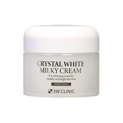 [3W CLINIC] Crystal White Milky Cream - 50g / Free Gift