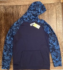 All in Motion Boys Sweatshirt  XL 16  Blue Microfleece w/Front Pocket  Hoodie