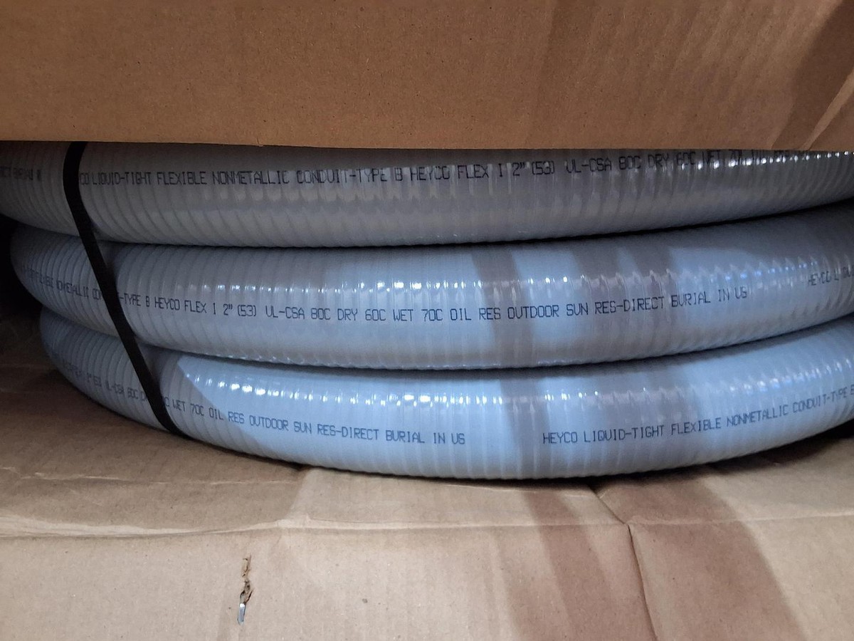 HEYCO-FLEX I 8436 LIQUIDTIGHT FLEXIBLE NONMETALLIC 2in 50ft