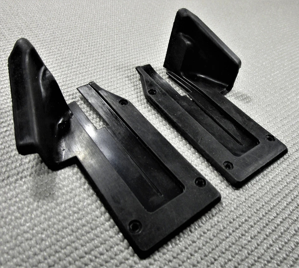 Chevrolet Impala 1967 1968 Custom Caprice goma puerta trasera atasco juego de sellos meteorológicos Foto 3 de 4